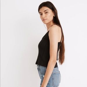 Madewell Sweater - Knit Anytime Cami Top , Color Black, Size M